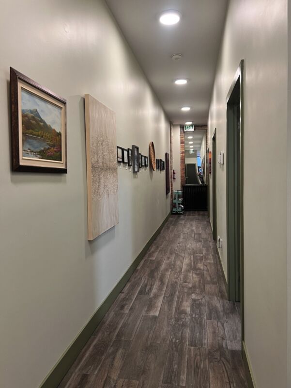 Hallway at The Healing Theory clinic