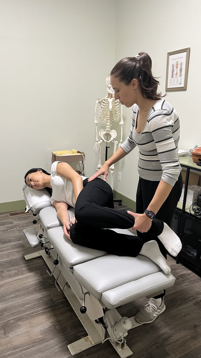 Chiropractic treatment at The Healing Theory