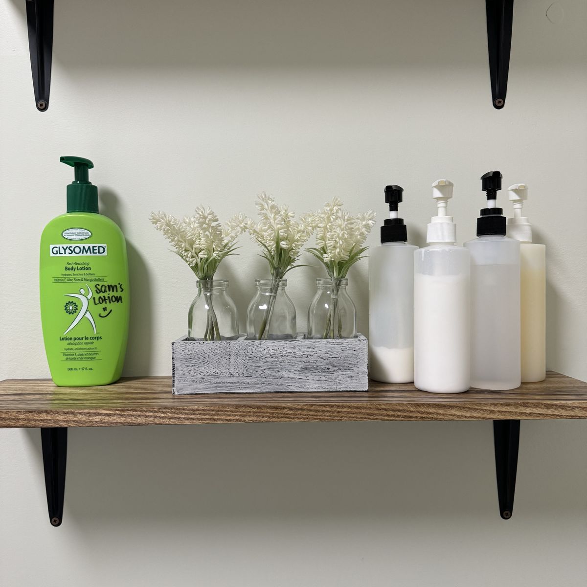 Massage therapy supplies at The Healing Theory