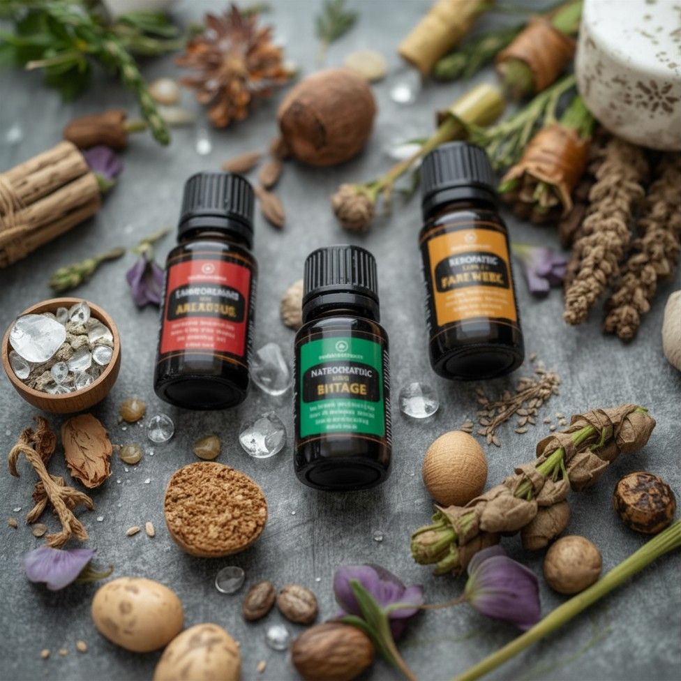 Naturopathic wellness products at The Healing Theory