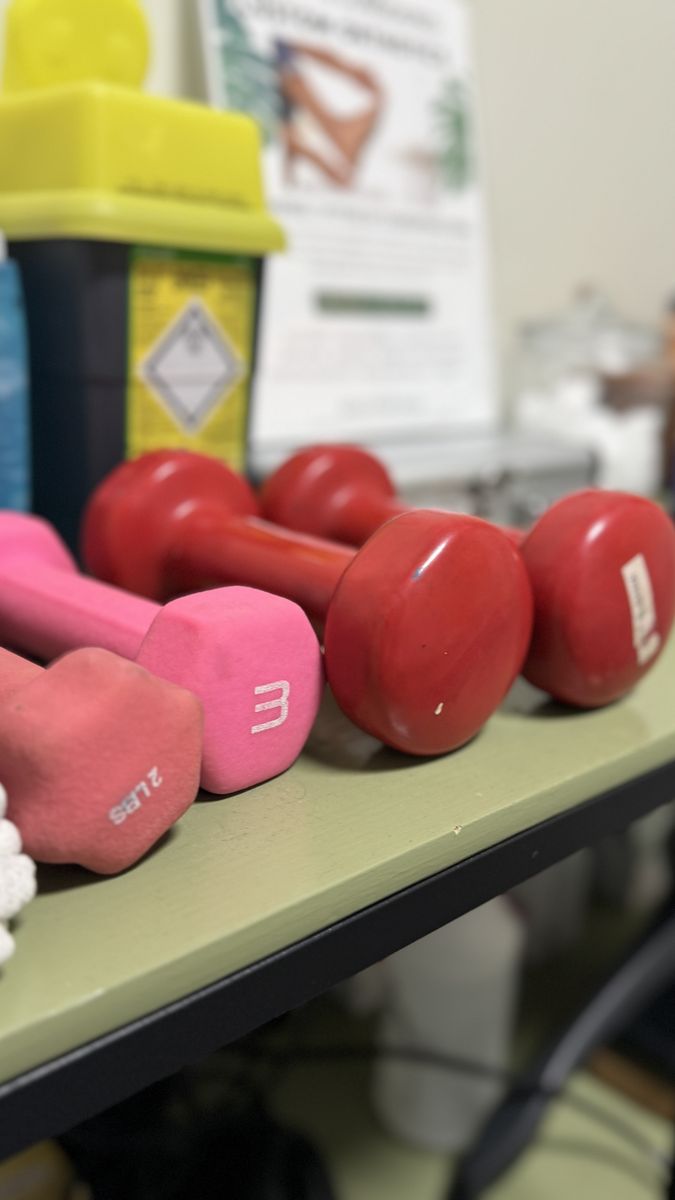 Rehabilitation weights at The Healing Theory